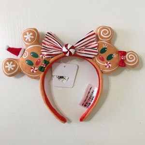 Disney Ears Christmas Gingerbread Mickey & Minnie